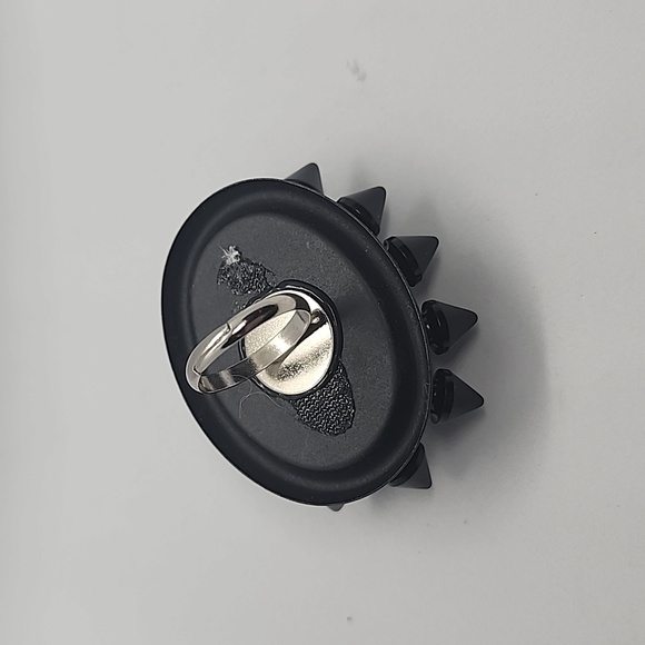 GASOLINE GLAMOUR RHINESTONE SPIKE FANCY STONE RING SWAROVSKI - Picture 4 of 8